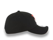 Load image into Gallery viewer, Tijuana Toros New Era LMB 9FORTY 940 Adjustable Cap Hat Black Crown/Visor Red/White TJ Logo Red UV
