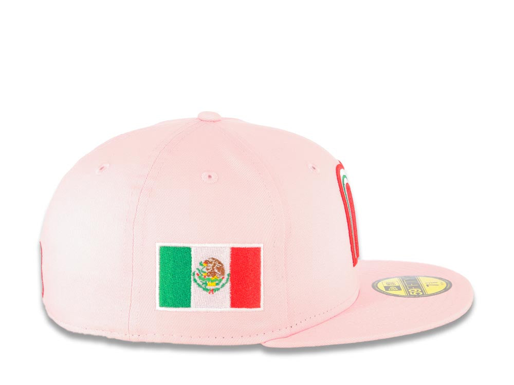 Mexico Dos Bright Rose New Era 59FIFTY Fitted Hat – Clark Street Sports