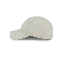 Load image into Gallery viewer, (Women) Los Angeles Dodgers New Era MLB 9TWENTY 920 Adjustable Cap Hat Stone Crown/Visor Pink/Gray Logo (2023 Mother&#39;s Day)

