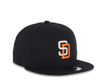 Load image into Gallery viewer, San Diego Padres New Era MLB 9FIFTY 950 Snapback Cap Hat Navy Blue Crown/Visor White/Orange Logo Gray UV (Tony Gywnn)
