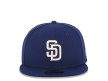 Load image into Gallery viewer, San Diego Padres New Era MLB 9FIFTY 950 Snapback Cap Hat Royal Blue Crown/Visor White Logo
