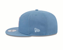 Load image into Gallery viewer, Seattle Mariners New Era MLB 9FIFTY 950 Snapback Cap Hat Dark Sky Blue Crown/Visor Pink Logo 2001 All-Star Game Side Patch (Color Pack)
