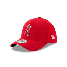 Load image into Gallery viewer, Los Angeles Anaheim Angels New Era MLB 39THIRTY 3930 Flexfit Cap Hat Red Crown/Visor Team Color Logo 
