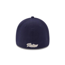 Load image into Gallery viewer, San Diego Padres New Era MLB 39THIRTY 3930 Flexfit Cap Hat Light Navy Crown/Visor White Logo 
