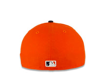 Load image into Gallery viewer, Houston Astros New Era MLB 59FIFTY 5950 Fitted Mesh Cap Hat Orange/Navy Crown/Visor White/Orange/Navy Logo 
