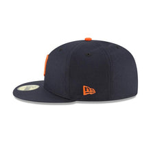 Load image into Gallery viewer, Detroit Tigers New Era MLB 59FIFTY 5950 Fitted Cap Hat Team Color Navy Crown/Visor Orange Logo 
