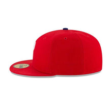 Load image into Gallery viewer, Philadelphia Phillies New Era MLB 59FIFTY 5950 Fitted Cap Hat Team Color Red Crown/Visor White Logo 
