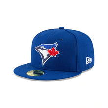 Load image into Gallery viewer, Toronto Blue Jays New Era MLB 59FIFTY 5950 Fitted Cap Hat Royal Blue Crown/Visor Team Color Logo 
