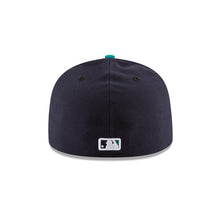 Load image into Gallery viewer, Seattle Mariners New Era MLB 59FIFTY 5950 Fitted Cap Hat Navy/Teal Crown/Visor Team Color Logo 
