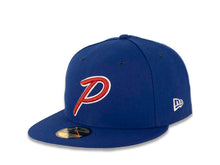 Load image into Gallery viewer, Philippines New Era WBC World Baseball Classic 59FIFTY 5950 Fitted Cap Hat Royal Blue Crown/Visor Red/White Logo Philippines Flag Side Patch
