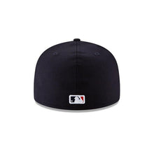 Load image into Gallery viewer, Houston Astros New Era MLB 59FIFTY 5950 Fitted Cap Hat Navy Crown/Visor White/Orange Logo 
