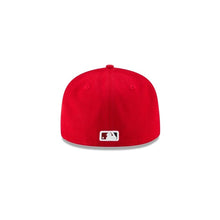 Load image into Gallery viewer, (Youth) Washington Nationals New Era MLB 59FIFTY 5950 Fitted Cap Hat Red Crown/Visor Black/White Logo 
