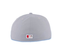 Load image into Gallery viewer, San Diego Padres New Era MLB 59FIFTY 5950 Fitted Cap Hat White/Gray Crown Red Visor Red/Gray Logo
