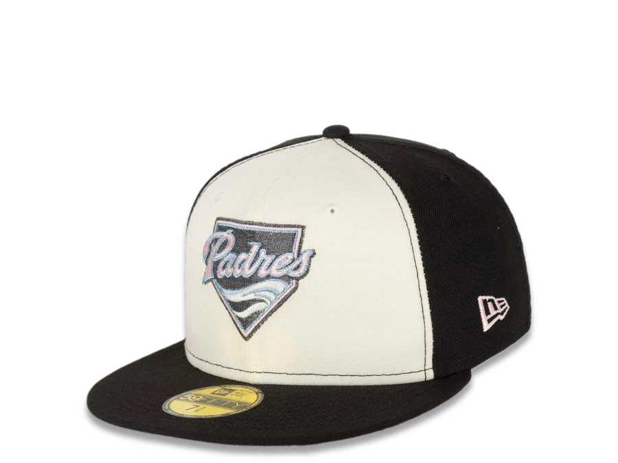 San Diego Clippers New Era NBA 59FIFTY 5950 Fitted Cap Hat Heather Gray  Crown Black Visor Red/White/Black HWC Logo