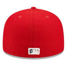 Load image into Gallery viewer, San Diego Padres New Era MLB 59FIFTY 5950 Fitted Cap Hat White/Red Crown Red Visor Navy/Red Logo (2022 4th of July)
