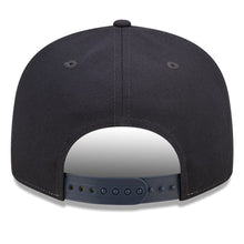 Load image into Gallery viewer, Atlanta Braves New Era MLB 9FIFTY 950 Snapback Cap Hat White/Navy Crown Navy Visor Navy/Red Logo (2022 4th of July)
