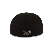 Load image into Gallery viewer, West Coast New Era 59FIFTY 5950 Fitted Cap Hat Black Crown Gray Visor Black/Gray/White Test Inside USA Map Logo
