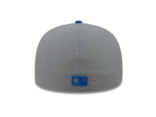 Load image into Gallery viewer, Los Angeles Dodgers New Era MLB 59FIFTY 5950 Fitted Cap Hat Gray Crown Blue Visor Blue Logo
