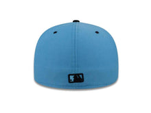 Load image into Gallery viewer, Los Angeles Dodgers New Era MLB 59FIFTY 5950 Fitted Cap Hat Sky Blue Crown Black Visor Black Logo
