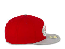 Load image into Gallery viewer, Detroit Red Wings New Era NHL 59FIFTY 5950 Fitted Cap Hat Red Crown Gray Visor Red/Gray Logo

