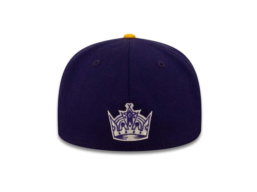 Los Angeles Kings New Era 59FIFTY 5950 Fitted Cap Hat Purple