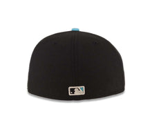 Load image into Gallery viewer, Seattle Mariners New Era MLB 59FIFTY 5950 Fitted Cap Hat Black Crown Blue Visor Blue/White Logo
