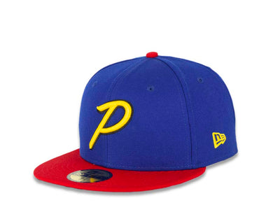 Philippines New Era WBC World Baseball Classic 59FIFTY 5950 Fitted Cap Hat Royal Blue Crown Red Visor Yellow/Black Logo
