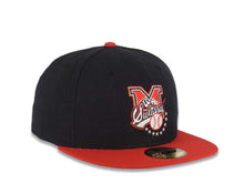 Load image into Gallery viewer, Sultanes de Monterrey New Era LMB 59FIFTY 5950 Fitted Cap Hat Navy Blue Crown Red Visor White/Red/Navy Blue Logo
