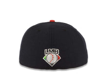 Load image into Gallery viewer, Sultanes de Monterrey New Era LMB 59FIFTY 5950 Fitted Cap Hat Navy Blue Crown Red Visor White/Red/Navy Blue Logo
