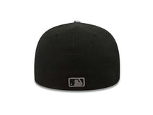 Load image into Gallery viewer, New York Yankees New Era MLB 59FIFTY 5950 Fitted Cap Hat Black Crown Black/Dark Gray Logo Viza Sketch
