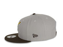 Load image into Gallery viewer, San Diego Padres New Era MLB 9Fifty 950 Snapback Cap Hat Gray Crown Brown Visor Brown/Gold/White Friar Logo
