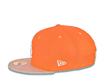 Load image into Gallery viewer, St. Louis Cardinals New Era MLB 59FIFTY 5950 Fitted Cap Hat Neon Orange Crown Heather Gray Visor White/Orange Logo
