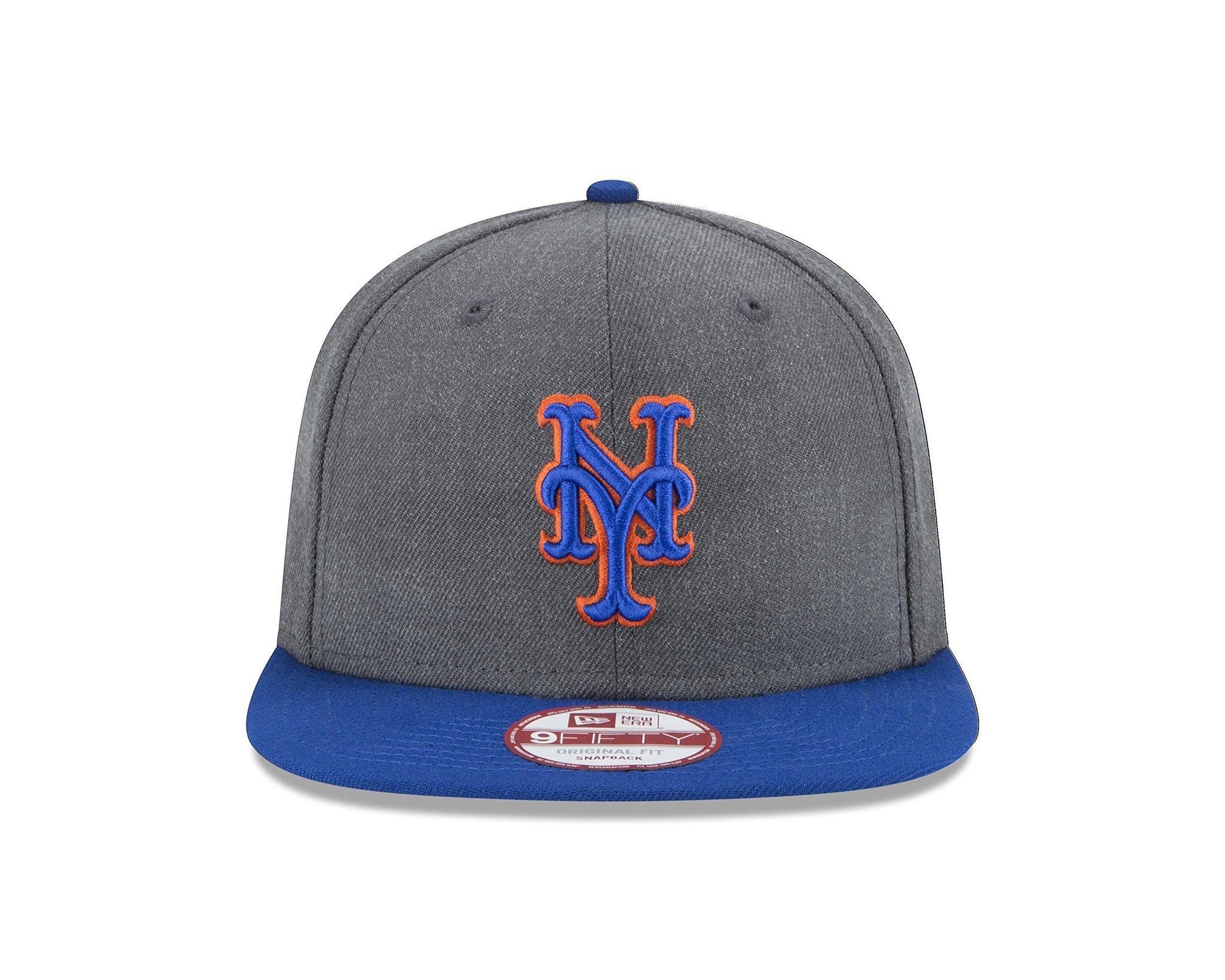 New York Mets New Era MLB 9FIFTY 950 Snapback Cap Hat Heather Dark