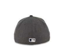 Load image into Gallery viewer, (Youth) San Diego Padres New Era MLB 59FIFTY 5950 Kid Fitted Cap Hat Heather Dark Gray Crown Dark Navy Blue Visor White Logo
