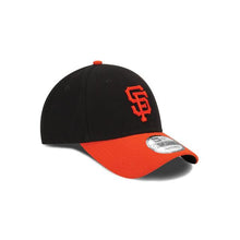 Load image into Gallery viewer, San Francisco Giants New Era MLB 9Forty 940 The League Adjustable Cap Hat Black Crown Orange Visor Orange Team Color Logo
