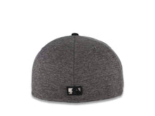 Load image into Gallery viewer, Chicago Cubs New Era MLB 59FIFTY 5950 Fitted Cap Hat Shadow Tech Dark Gray Crown Black Visor Black Logo
