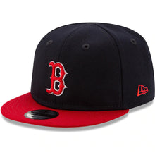 Load image into Gallery viewer, (Infant) Boston Red Sox New Era MLB 9FIFTY 950 Snapback Cap Hat Navy Crown Red Visor Team Color Logo (My 1st First)
