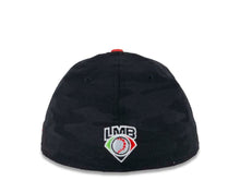 Load image into Gallery viewer, Mexico DIABLOS New Era 59FIFTY 5950 Fitted Cap Hat Black Crown Red Visor White Logo
