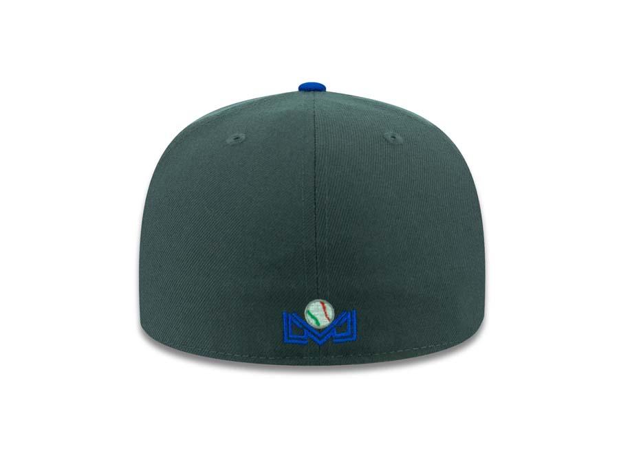 New Era 59FIFTY Charros de Jalisco Two Tone Fitted Hat Black Royal Blue