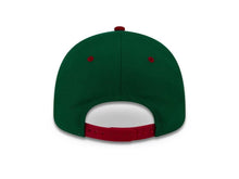 Load image into Gallery viewer, Mexico Caribbean Serie New Era 9FORTY 940 Adjustable Cap Hat Green Crown Red Visor White/Red Logo
