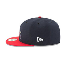 Load image into Gallery viewer, St. Louis Cardinals New Era 59FIFTY 5950 Fitted Cap Hat Red Crown Navy Visor Team Color &quot;Bird&quot; Logo
