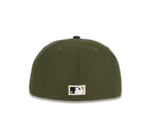 Load image into Gallery viewer, New Era MLB 59Fifty 5950 Fitted San Diego Padres Cap Hat Green Crown Camo Visor White/Orange Logo Black UV
