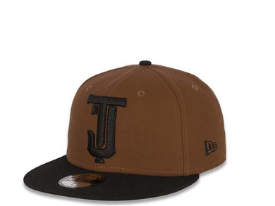 New Era Mexican Baseball League 59Fifty 5950 Fitted Tijuana Toros Cap Hat Wheat Crown Black Visor Black Logo Black UV