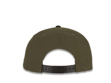 Load image into Gallery viewer, New Era MLB 9Fifty 950 Snapback Los Angeles Dodgers Cap Hat Olive Crown Black Visor Black Logo Black UV
