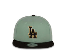Load image into Gallery viewer, New Era MLB 9Fifty 950 Snapback San Diego Padres Cap Hat Bluish Green Crown Black Visor Black/Metallic Gold/White Logo
