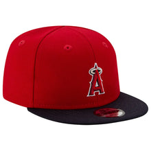 Load image into Gallery viewer, (Infant) Los Angeles Anaheim Angels New Era MLB 9FIFTY 950 Snapback Cap Hat Red Crown Navy Visor Team Color Logo (My 1st First)
