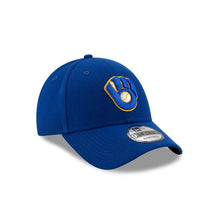 Load image into Gallery viewer, Milwaukee Brewers New Era MLB 9FORTY 940 Adjustable Cap Hat Royal Blue Crown/Visor Team Color Logo 
