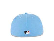 Load image into Gallery viewer, San Diego Padres New Era MLB 59FIFTY 5950 Fitted Cap Hat Sky Blue Crown Black Visor Red/White “Friar” Logo 1978 All-Star Game Side Patch Red UV
