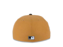 Load image into Gallery viewer, San Diego Padres New Era MLB 59FIFTY 5950 Fitted Cap Hat Panama Tan Crown Brown Visor Pink/Brown/White San Diego Baseball Club Logo All-Star Game 1992 Side Patch Pink UV
