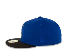 Load image into Gallery viewer, San Diego Padres New Era MLB 59FIFTY 5950 Fitted Cap Hat Light Royal Crown Black Visor Sky Blue/Peach Batting Friar Logo 1992 All-Star Game Side Patch Sky Blue UV
